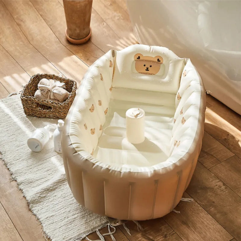 Portable Baby Bath Tub | Inflatable & Compact