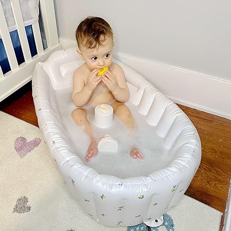 Portable Baby Bath Tub | Inflatable & Compact
