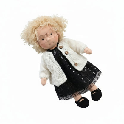 Soft Plush Waldorf Doll for Kids Creative Play