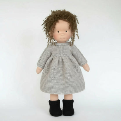 Soft Plush Waldorf Doll for Kids Creative Play