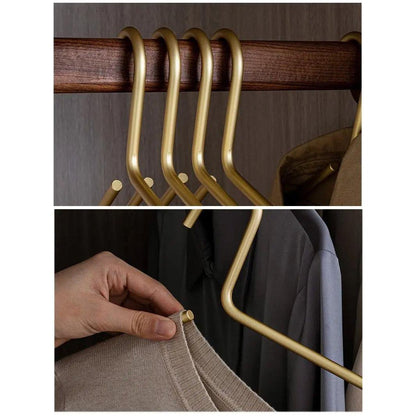 Premium Non-Slip Hangers - Durable Matte Coat Hangers Set