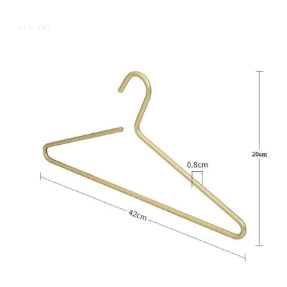 Premium Non-Slip Hangers - Durable Matte Coat Hangers Set