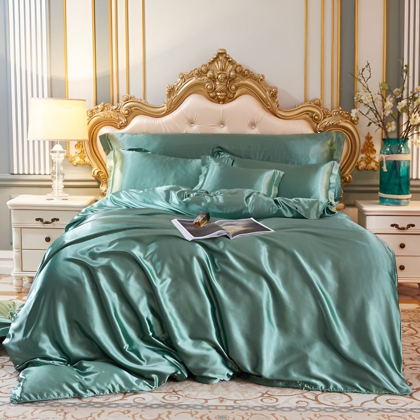 Premium Soft Silk Bedding Set