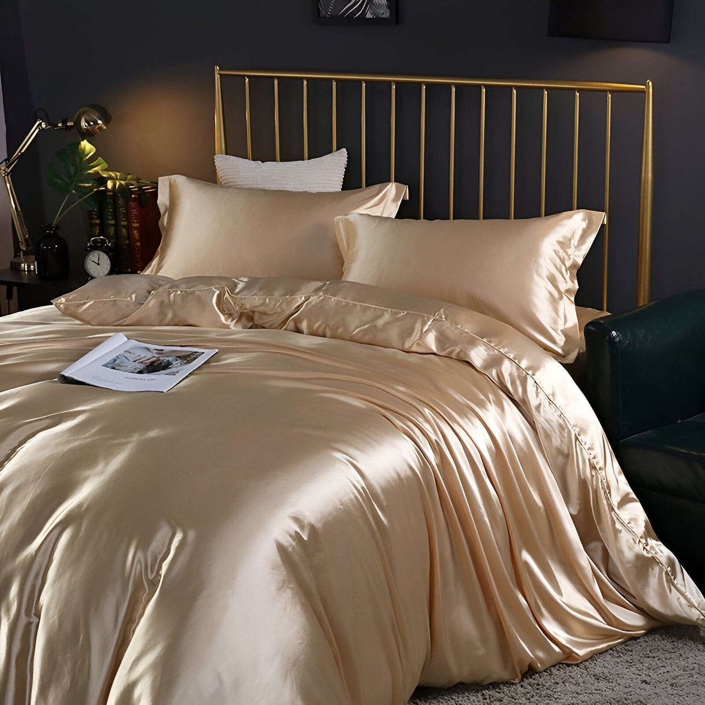 Premium Soft Silk Bedding Set