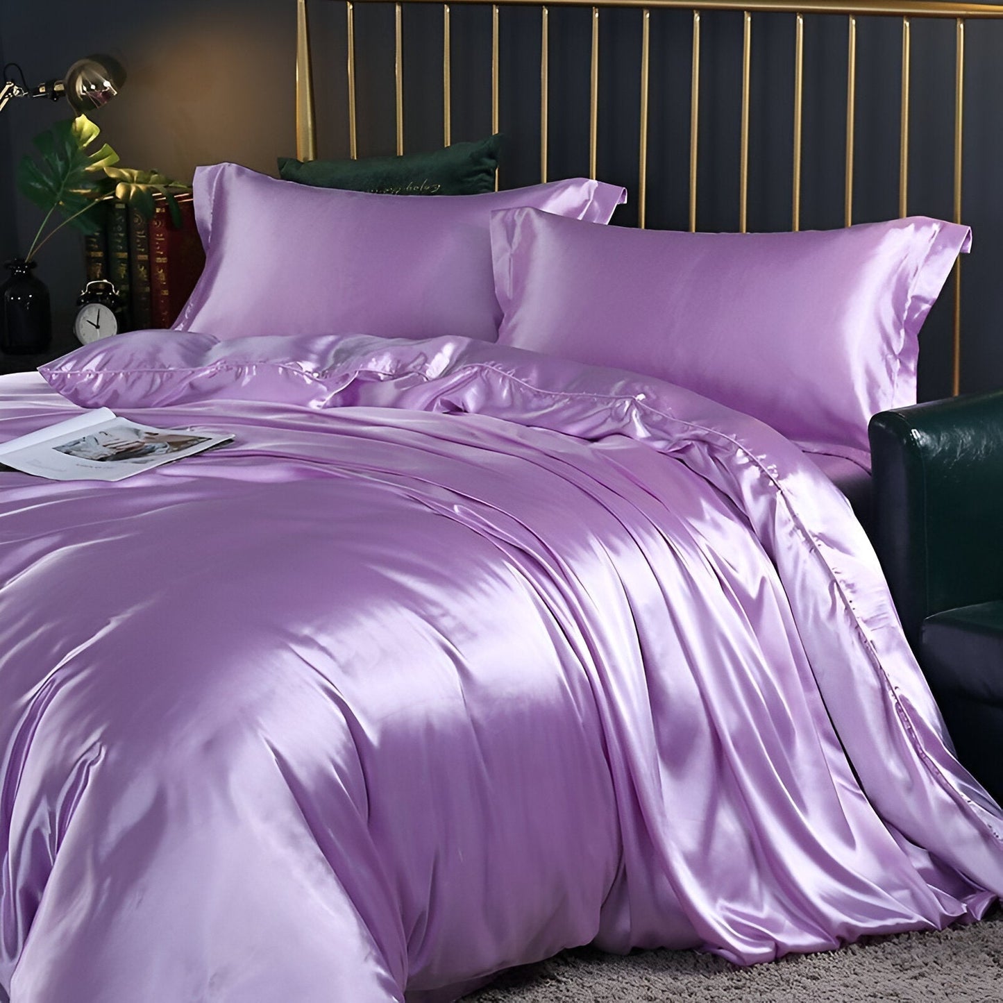Premium Soft Silk Bedding Set
