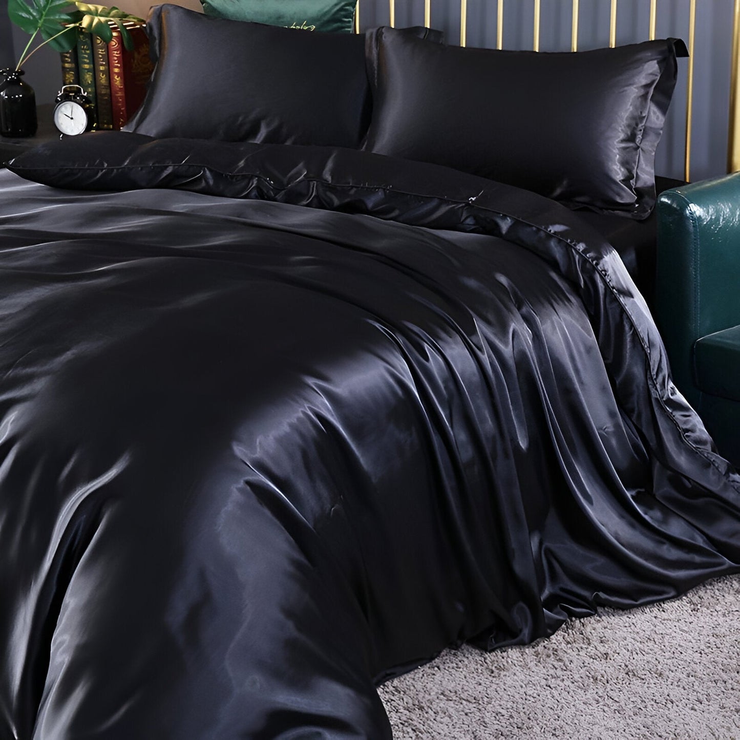 Premium Soft Silk Bedding Set