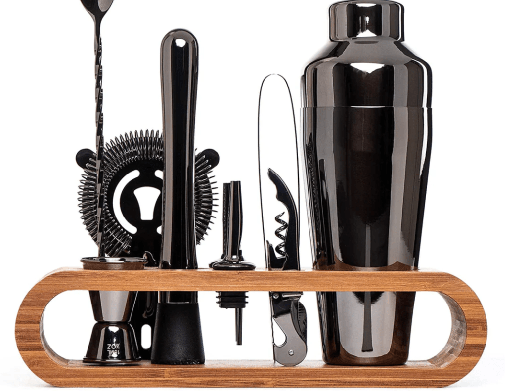 Premium 10pc Bar Tool Cocktail Set Stainless Steel