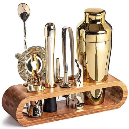 Premium 10pc Bar Tool Cocktail Set Stainless Steel