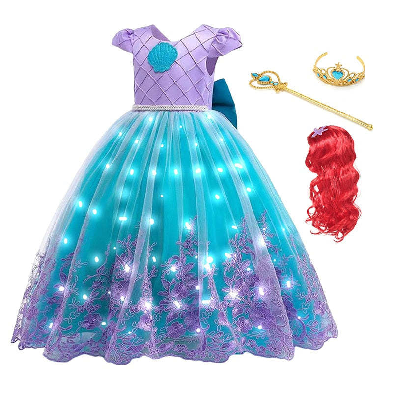 Pretty Mermaid Princess Costume Dress