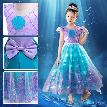 Pretty Mermaid Princess Costume Dress