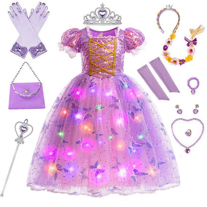 Pretty Mermaid Princess Costume Dress
