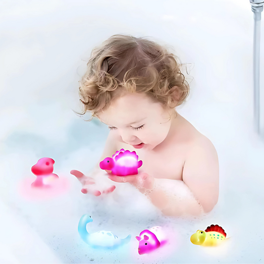 Colorful Dinosaur Bath Toys - Yeezlab