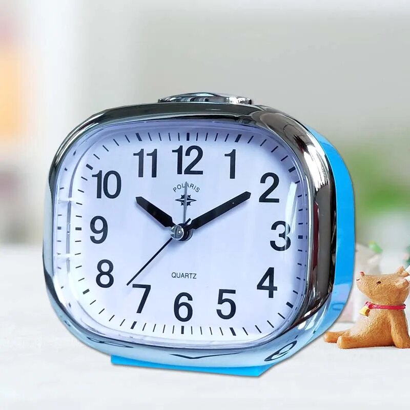 Silent Digital Alarm Clock with No Ticking Sound - Yeezlab