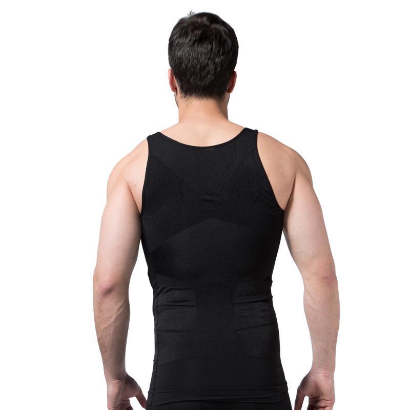Men's Slim Fit Shapewear Compression Vest Underwear
