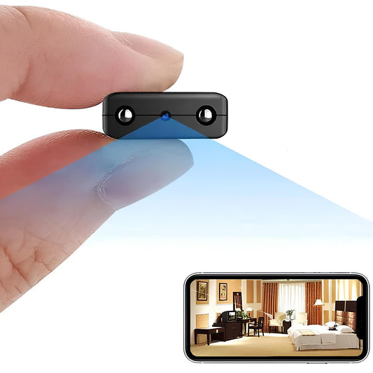 Micro HD WiFi Video Camera with Night Vision and Audio Recording