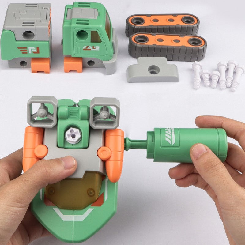 Action Toy Military Vehicle Building Set for Kids