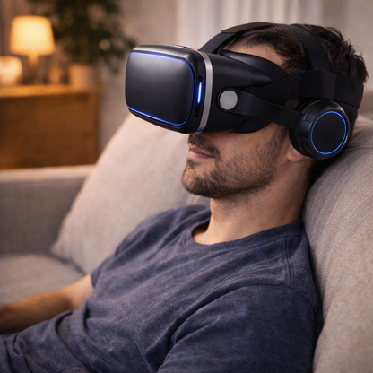 Mobile 3D VR Gaming Headset
