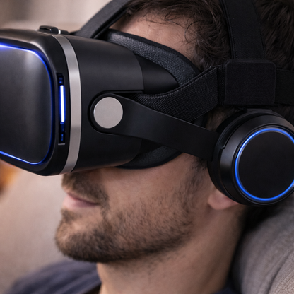 Mobile 3D VR Gaming Headset
