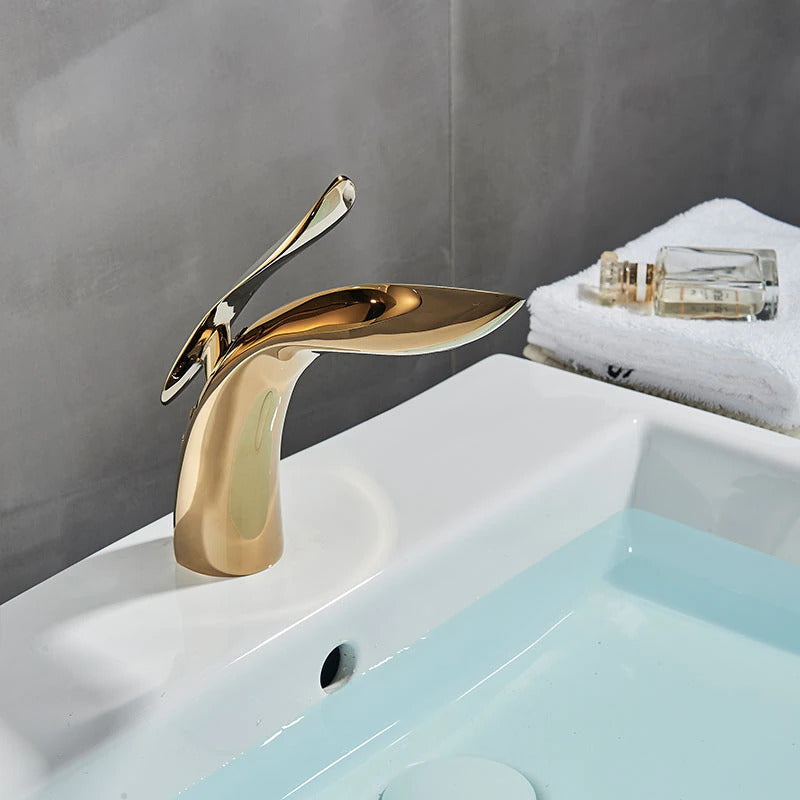 Contemporary Designer Bathroom Sink Faucet