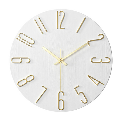 Contemporary Quiet Foyer Clock