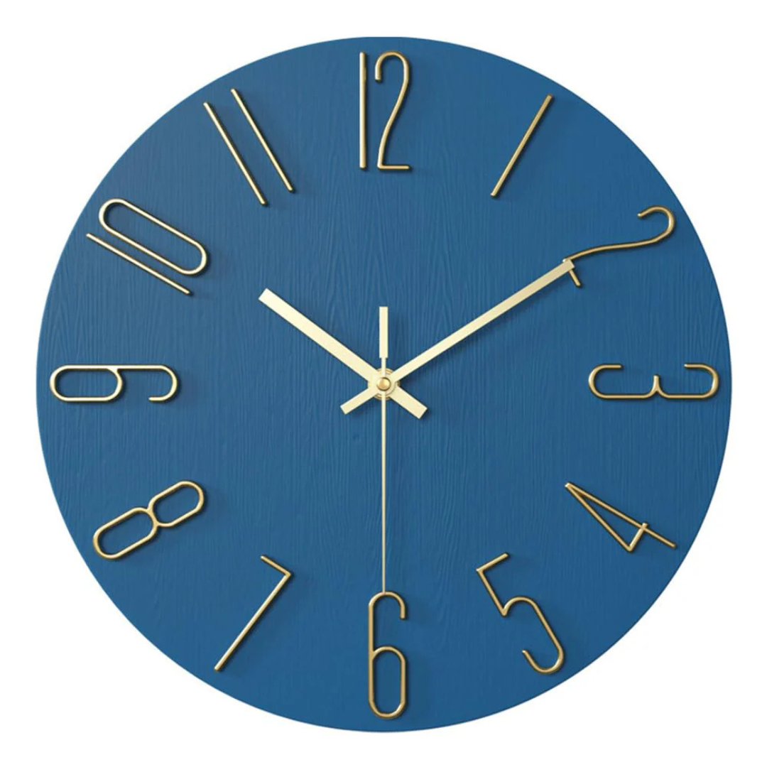 Contemporary Quiet Foyer Clock