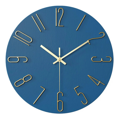 Contemporary Quiet Foyer Clock