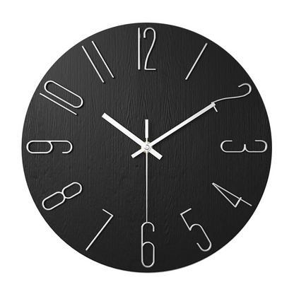Contemporary Quiet Foyer Clock