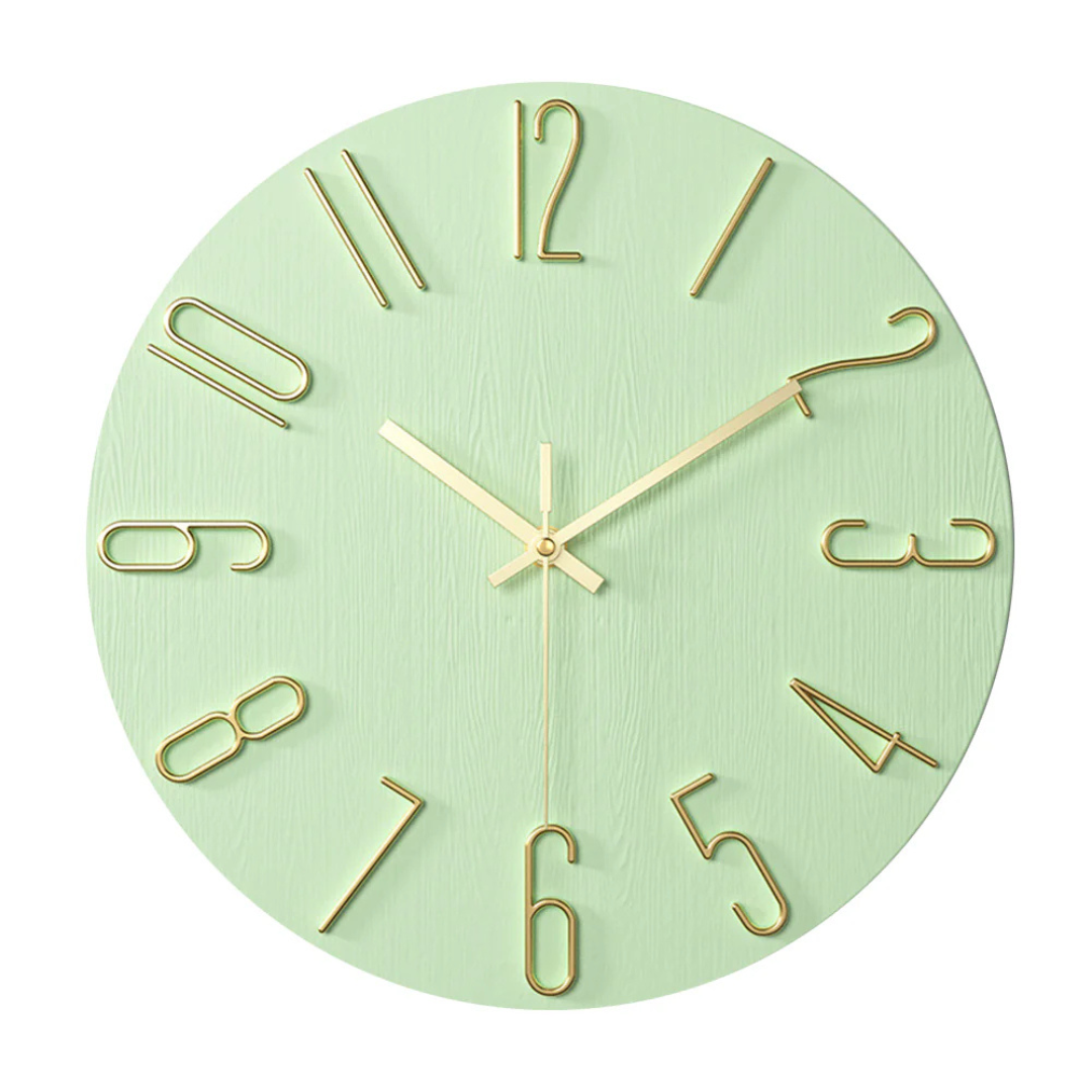 Contemporary Quiet Foyer Clock