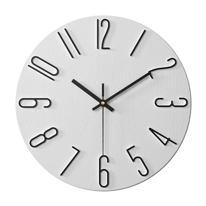 Contemporary Quiet Foyer Clock