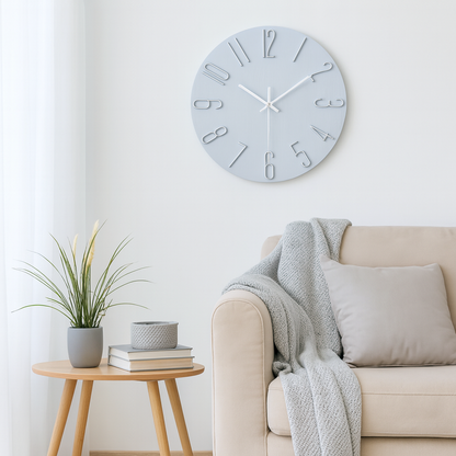 Contemporary Quiet Foyer Clock
