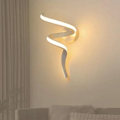 Modern Spiral LED Wall Lamp