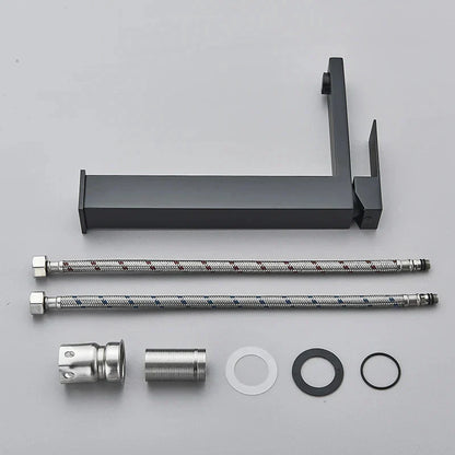 Sleek Chrome Bathroom Sink Faucet