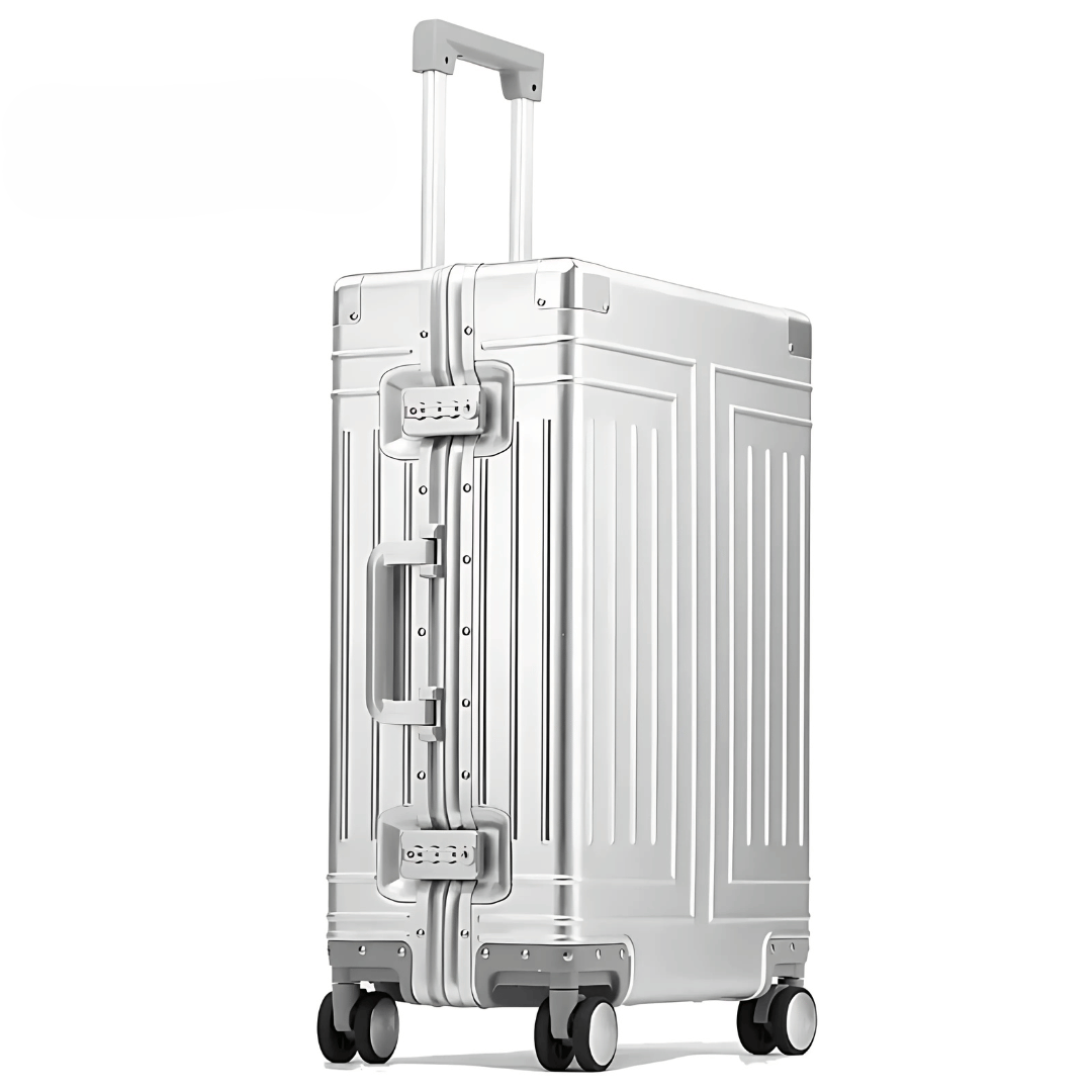 Luxury Aluminum Travel Suitcase – Emperor