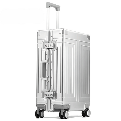 Luxury Aluminum Travel Suitcase – Emperor