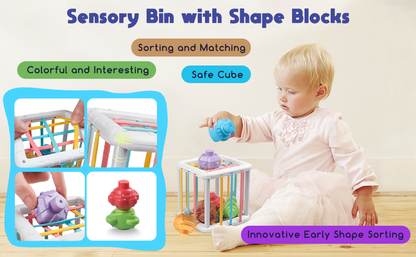 Soft Baby Play Set 4-in-1 BPA-Free Sensory Toy