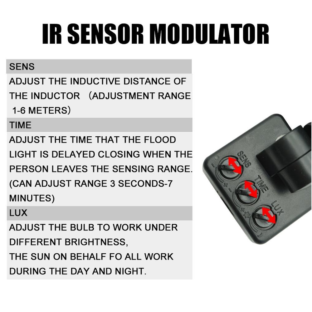 Bright Outdoor LED Security Flood Light 10-50W Waterproof