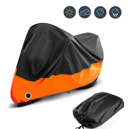Waterproof All Weather Motorcycle Cover with UV Shield