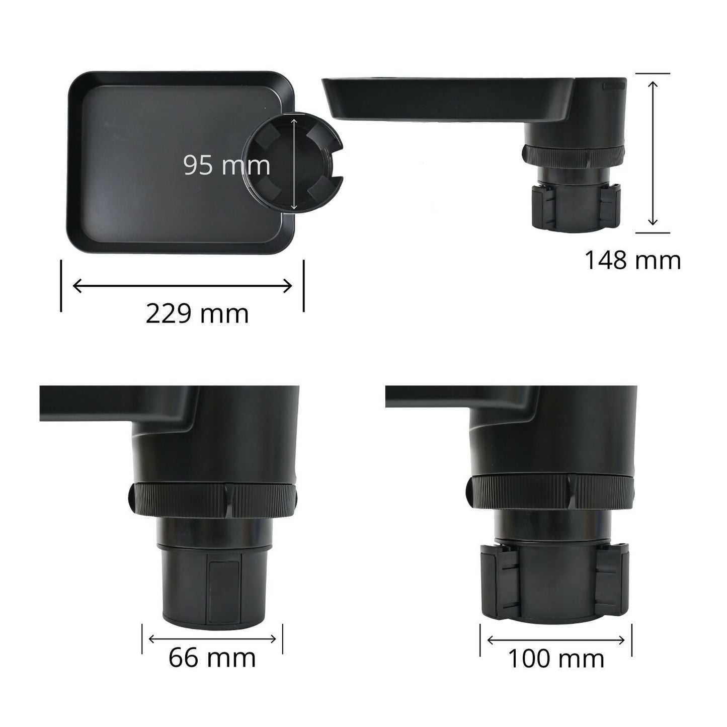 Comfortable Kids Car Tablet Mount Adjustable Tray Holder