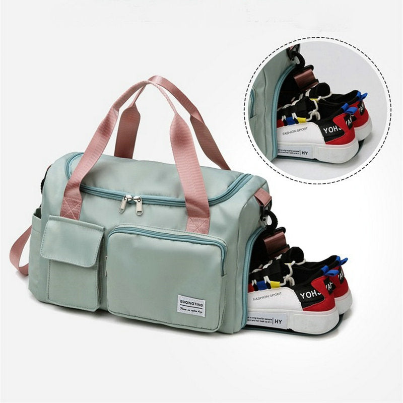 Versatile Water Resistant Duffel Bag for Gym Travel