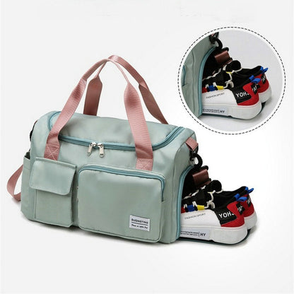 Versatile Water Resistant Duffel Bag for Gym Travel
