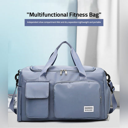 Versatile Water Resistant Duffel Bag for Gym Travel