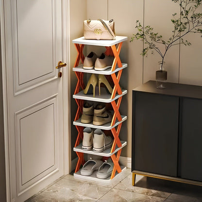 Space Saving Foldable Shoe Storage Rack