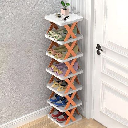 Space Saving Foldable Shoe Storage Rack