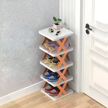Space Saving Foldable Shoe Storage Rack