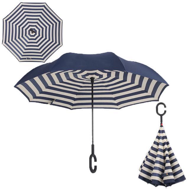 Windproof Automatic Folding Rain Umbrella