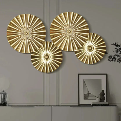 Luxury Golden Decorative Wall Art