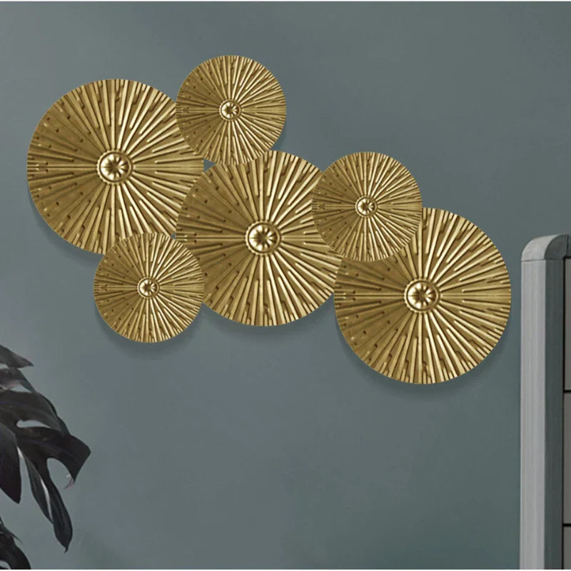 Luxury Golden Decorative Wall Art - Yeezlab