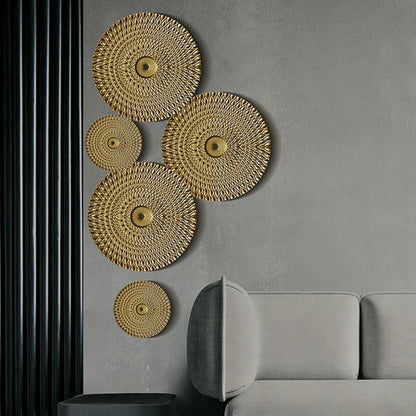 Luxury Golden Decorative Wall Art