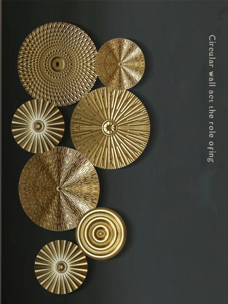 Luxury Golden Decorative Wall Art