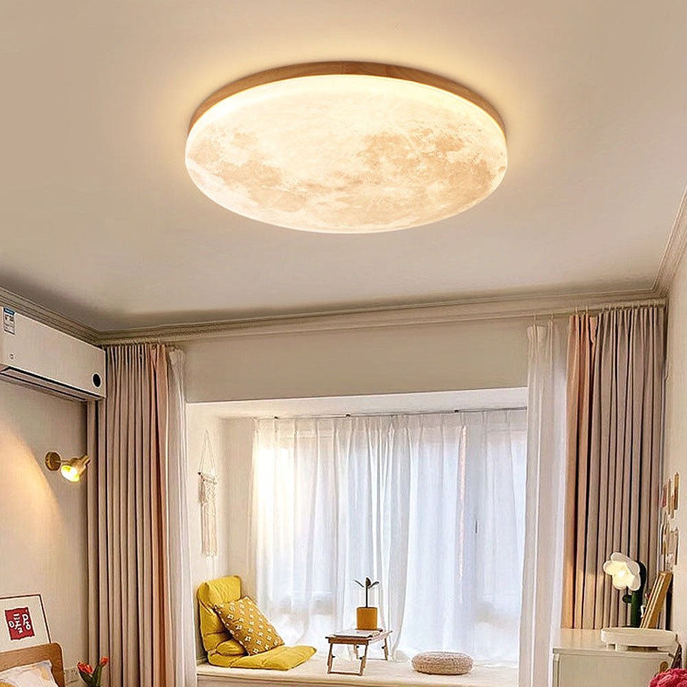 Glowing Moon LED Ceiling Light